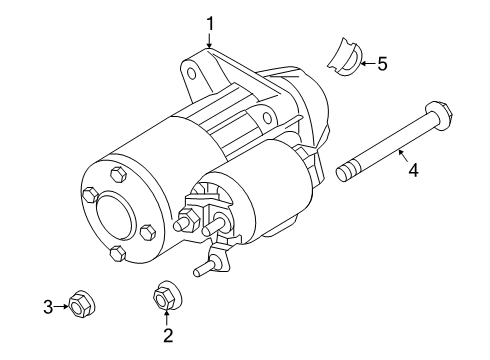 2011 Ford Fiesta Starter, Electrical Diagram