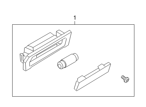 2009 Ford Fusion License Lamps Diagram