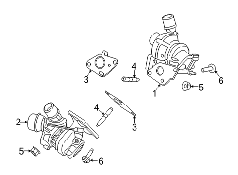 2021 Ford F-150 Turbocharger Diagram 4 - Thumbnail