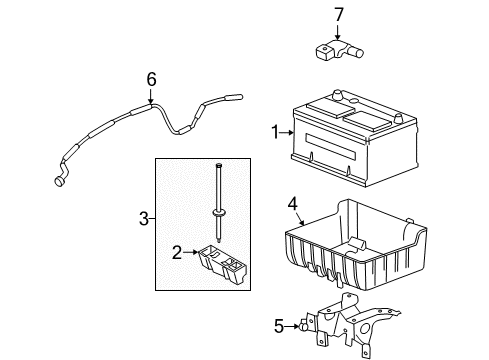 2005 Mercury Montego Battery Diagram