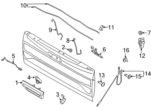 2021 Ford F-150 Parking Aid Diagram 11 - Thumbnail