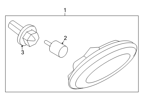 2008 Mercury Mariner Bulbs Diagram 2 - Thumbnail