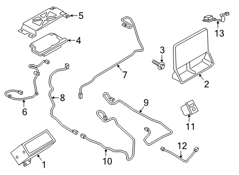 2021 Lincoln Navigator Radio/Audio System Diagram for JL7Z-18C869-BC