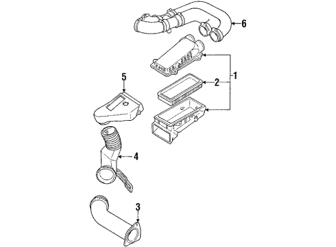 1991 Ford E-350 Econoline Filters Diagram 3 - Thumbnail