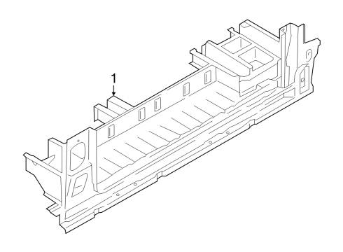 2023 Ford E-Transit Step Assembly Diagram