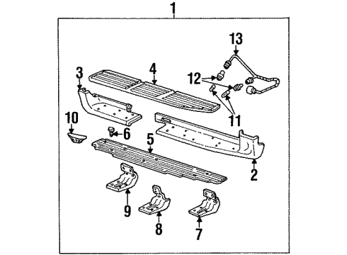 2000 Lincoln Navigator Running Board Diagram