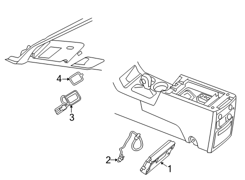 2014 Ford Flex Electrical Components Diagram 6 - Thumbnail