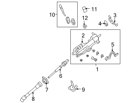 2005 Ford F-150 Housing & Components Diagram