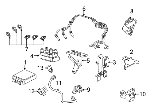 2006 Ford Mustang Fuel Supply Diagram 1 - Thumbnail