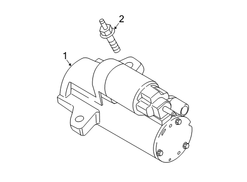 2017 Lincoln MKX Starter, Electrical Diagram 1 - Thumbnail