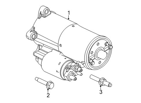 2019 Ford F-250 Super Duty Starter, Electrical Diagram 1 - Thumbnail