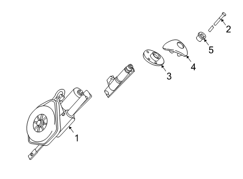 2001 Ford Explorer Antenna & Radio Diagram