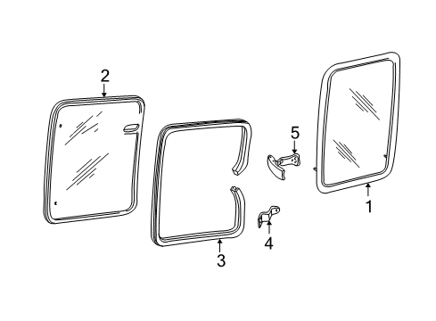 2002 Ford Ranger Fastener Assembly - Toggle Diagram for E6TZ-13303A24-A