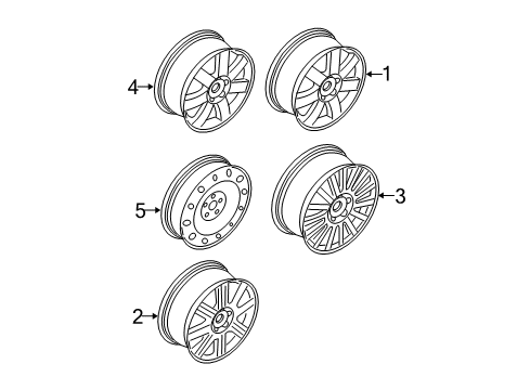 2007 Ford Five Hundred Wheels Diagram