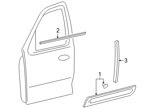 2006 Mercury Mariner Panel Diagram for 5E6Z-7820879-AAPTM