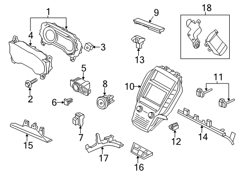 2019 Lincoln MKC Parking Brake Diagram 1 - Thumbnail