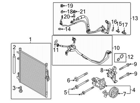 2021 Ford Bronco Switches & Sensors Diagram 1 - Thumbnail