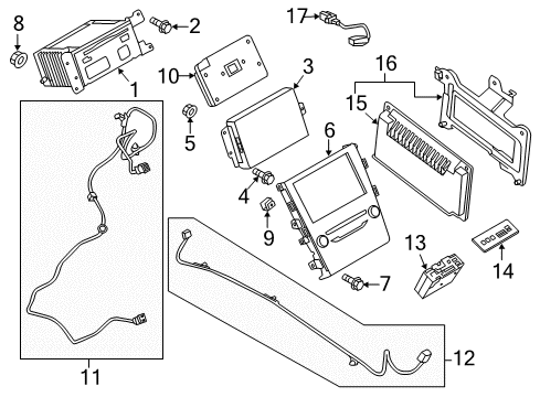 2019 Ford Fusion Navigation System Diagram 3 - Thumbnail