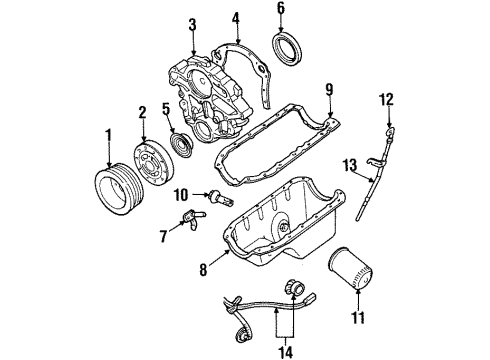 1998 Ford Windstar Filters Diagram 3 - Thumbnail