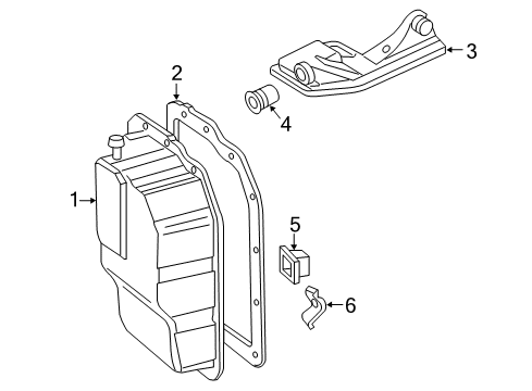 2008 Mercury Mariner Automatic Transmission Diagram