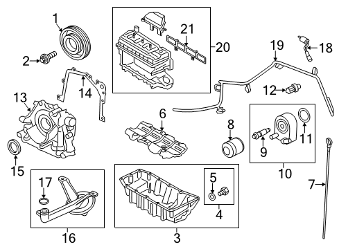 2020 Ford Fusion Filters Diagram 5 - Thumbnail