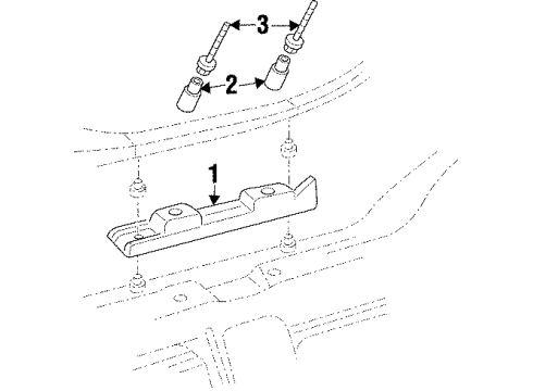 1996 Ford Crown Victoria License Lamps Diagram