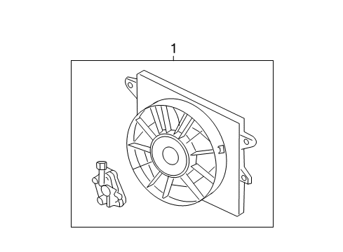 2005 Lincoln LS Cooling System, Radiator, Water Pump, Cooling Fan Diagram 2 - Thumbnail