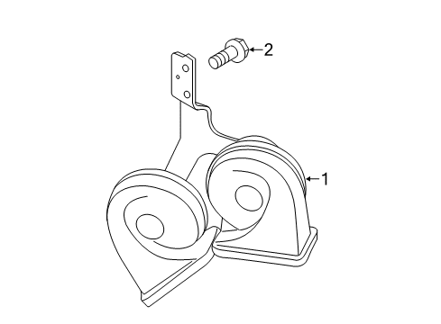 2019 Ford Transit-250 Horn Diagram