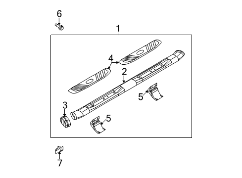 2012 Ford F-150 Running Board Diagram 14 - Thumbnail