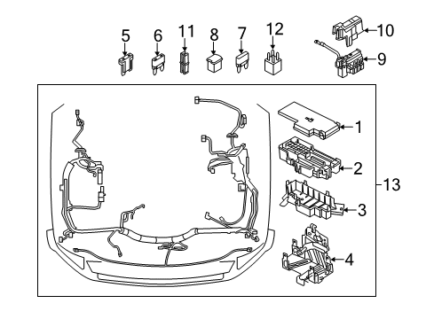 2015 Ford F-350 Super Duty Fuse & Relay Diagram