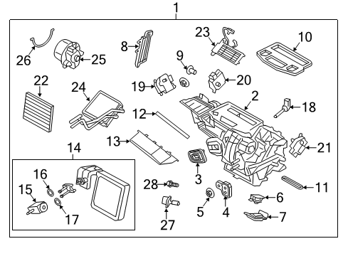 2019 Ford Fiesta Air Conditioner Diagram 4 - Thumbnail