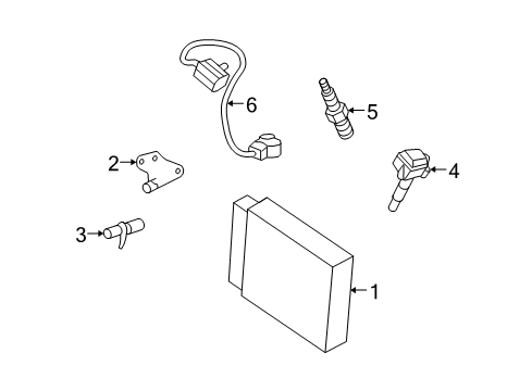 2005 Ford Crown Victoria Ignition System Diagram