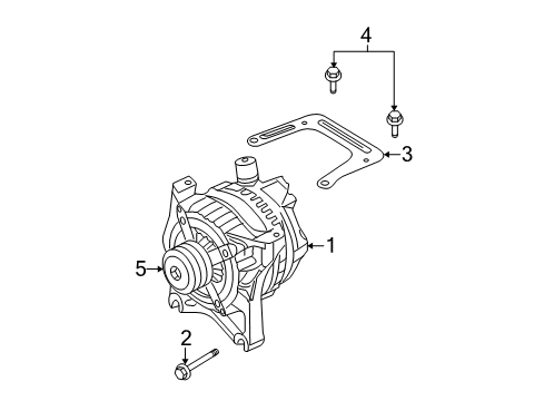 2010 Ford F-150 Alternator Diagram 2 - Thumbnail