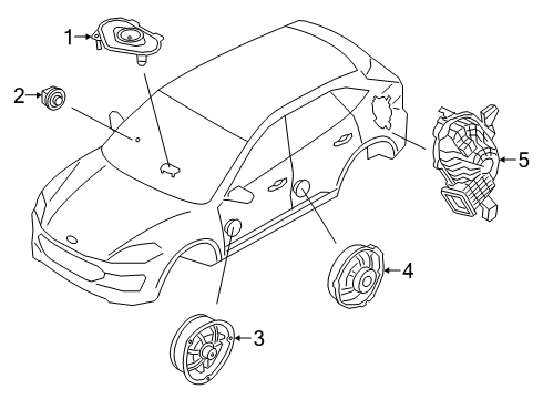 2023 Lincoln Corsair Sound System Diagram 1 - Thumbnail