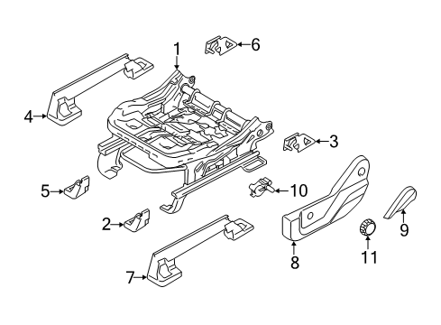 2019 Ford F-150 Tracks & Components Diagram 2 - Thumbnail