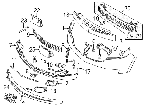 2015 Lincoln MKX Panel Diagram for BA1Z-17626-A