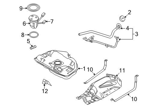 2006 Ford Fusion Fuel Supply Diagram