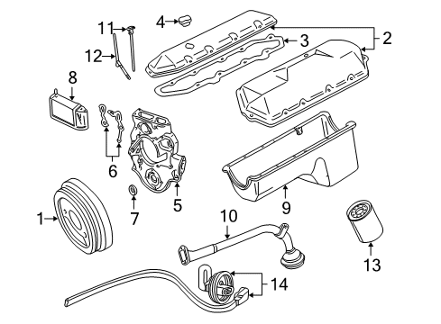 2001 Ford Excursion Filters Diagram 6 - Thumbnail