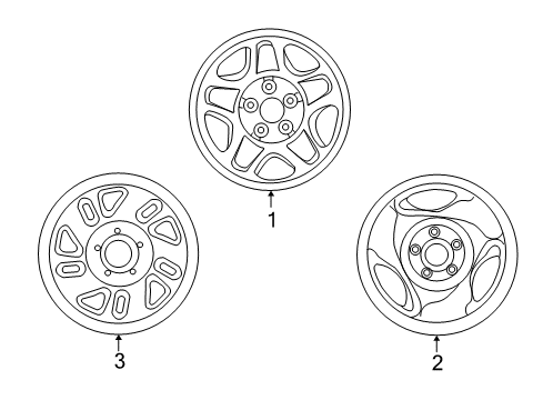 2001 Ford Explorer Wheels Diagram