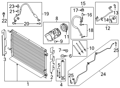 2019 Ford Mustang Switches & Sensors Diagram 3 - Thumbnail