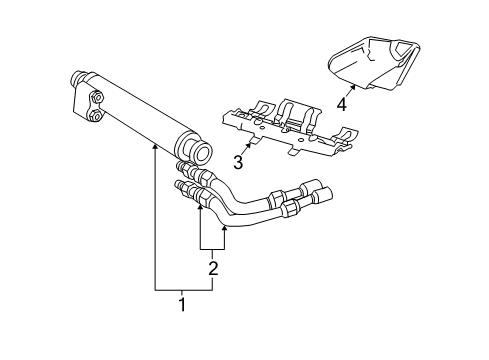 2011 Lincoln Town Car Engine Oil Cooler Diagram