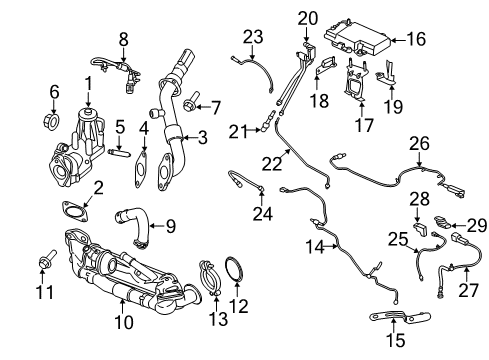 2016 Ford Transit-350 Cannister - Fuel Vapour Store Diagram for CK4Z-9D653-C