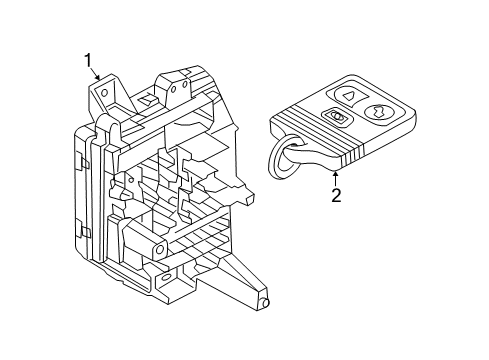 2004 Ford Ranger Alarm System Diagram