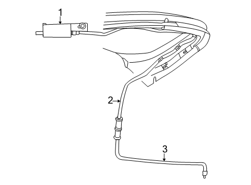 2004 Ford Thunderbird Cable Diagram for 1W6Z18812AA