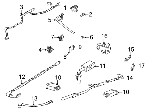 2004 Mercury Mountaineer EGR System Diagram