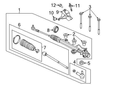 2015 Ford Transit-350 Steering Column & Wheel, Steering Gear & Linkage Diagram 3 - Thumbnail