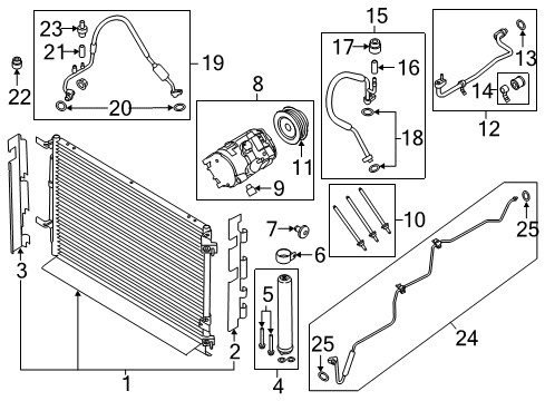 2023 Ford Mustang Switches & Sensors Diagram 2 - Thumbnail