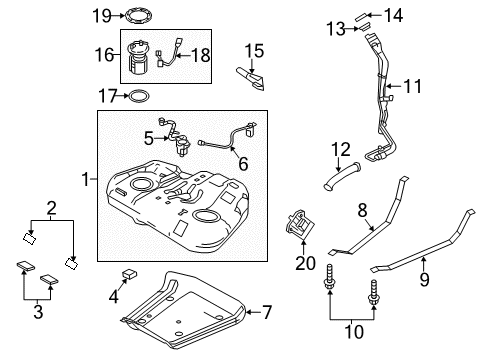 2015 Ford Police Interceptor Sedan Fuel Supply Diagram 3 - Thumbnail