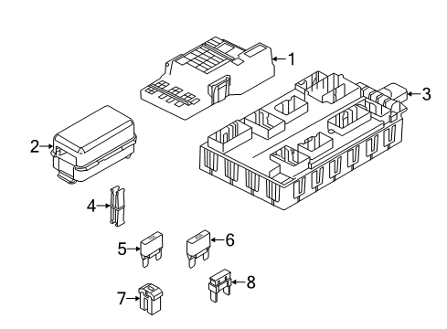 2012 Ford E-150 Fuse & Relay Diagram