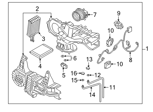 2023 Lincoln Navigator Air Conditioner Diagram 3 - Thumbnail